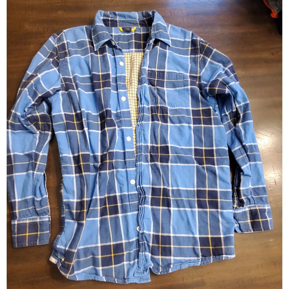Gap Kids - Size XXL(14/16) - Blue Plaid Shirt